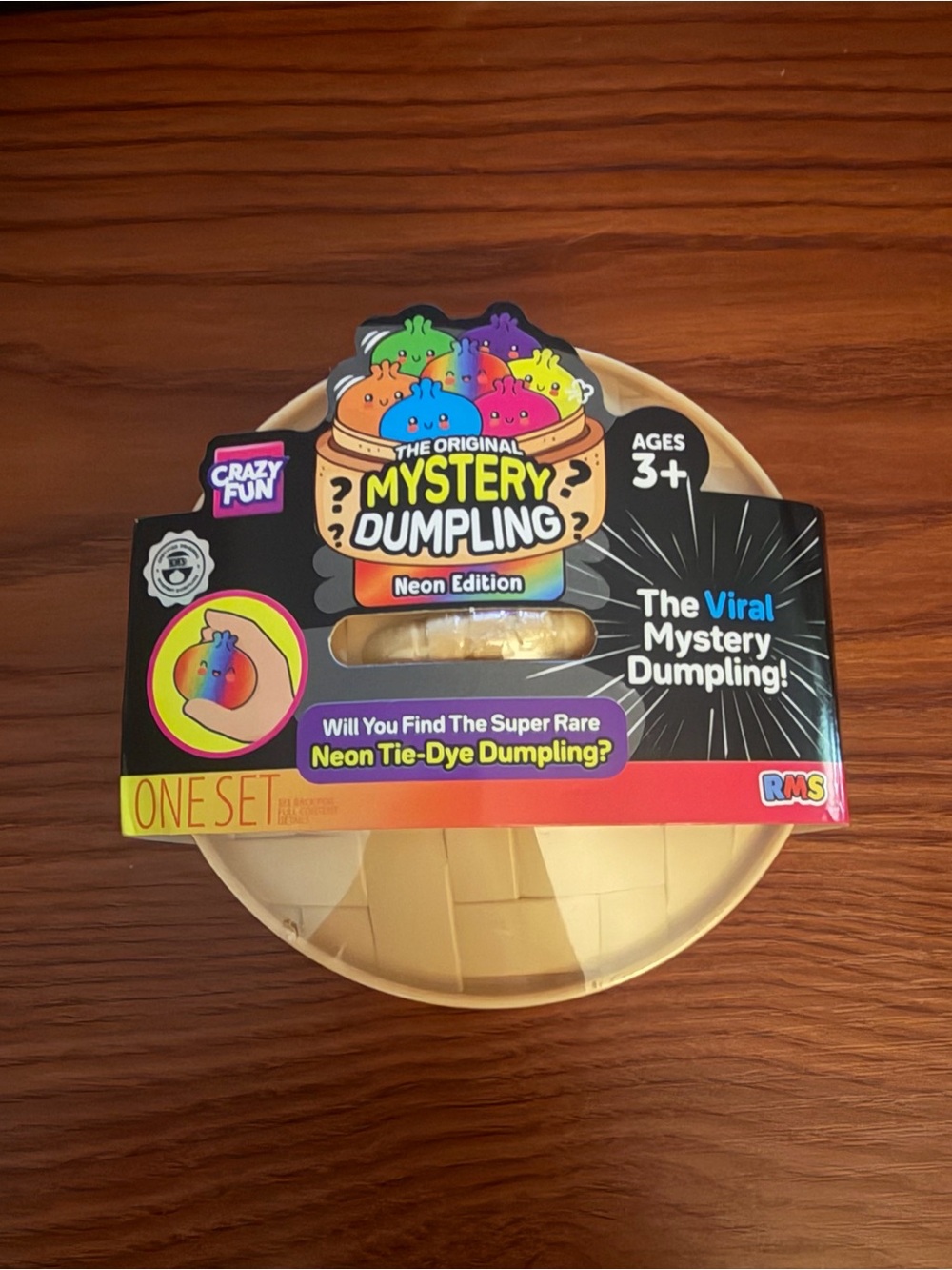 Crazy Fun RMS five below Mystery squishy Dumpling NEON tie dye Edition